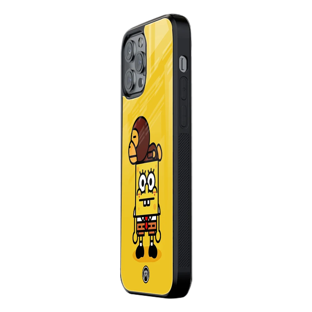 Slim Glass Back Phone Case for Multiple Brands โ iPhone, Samsung, Redmi, OnePlus, Oppo, Vivo