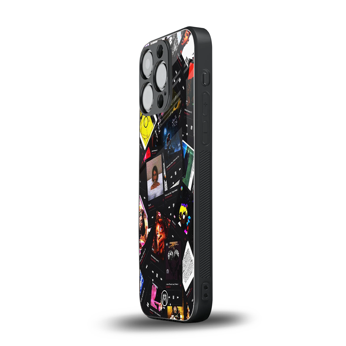 spotify and chill vibes music back phone cover | glass case for iphone 14 pro