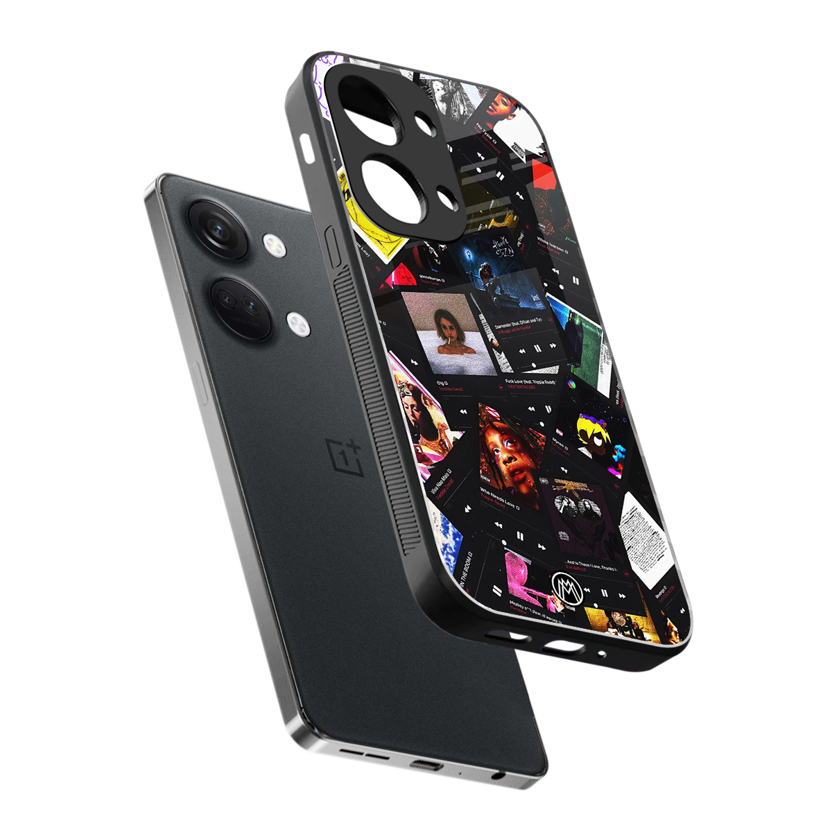 spotify and chill vibes music back phone cover | glass case for oneplus nord 3