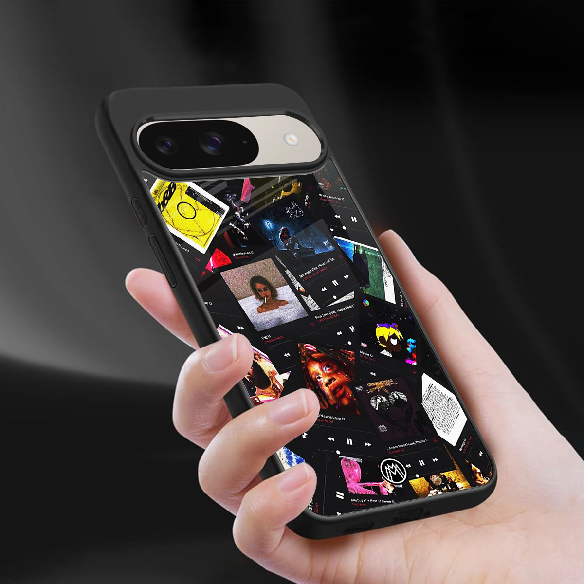 spotify and chill vibes music back phone cover | glass case for google pixel 9