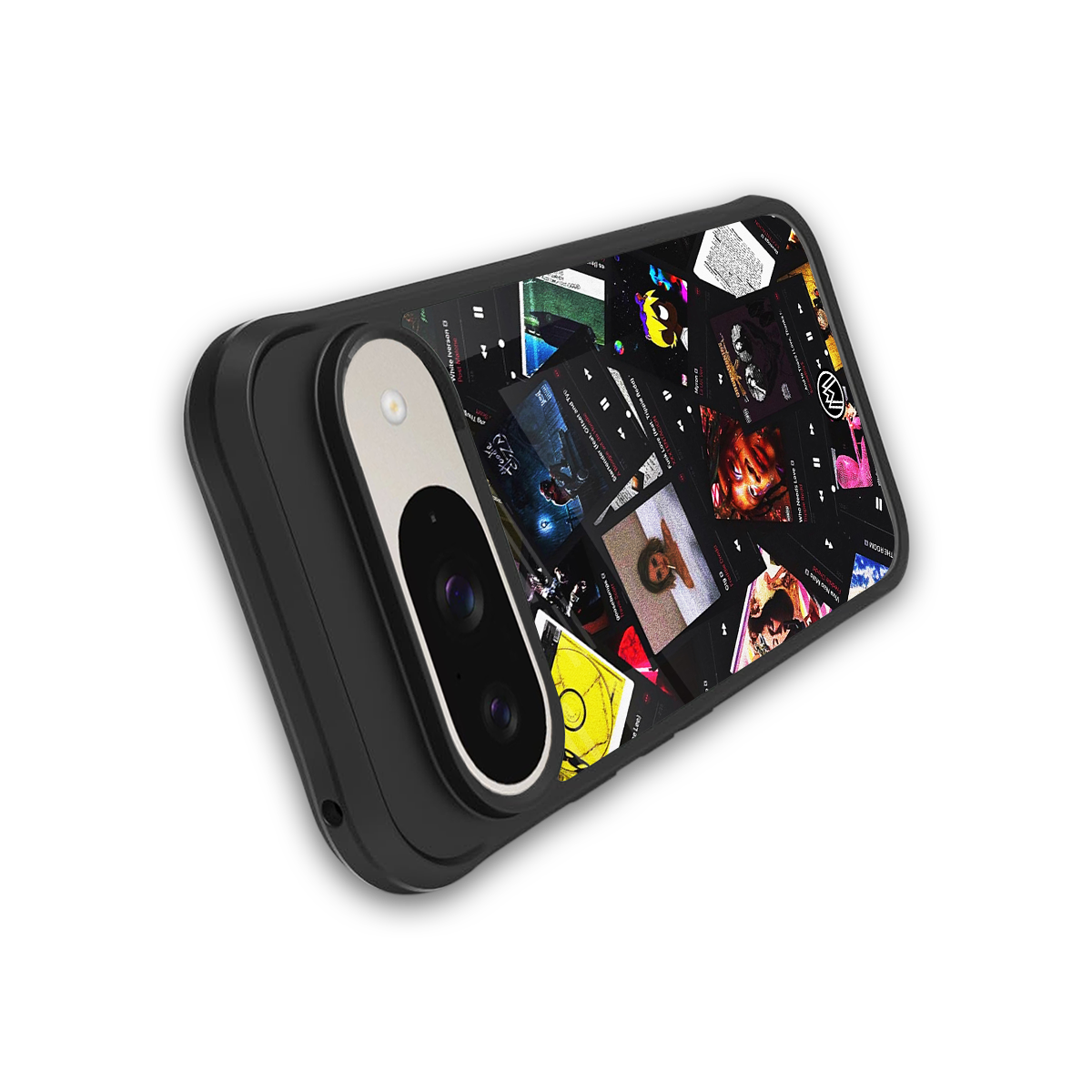 spotify and chill vibes music back phone cover | glass case for google pixel 9