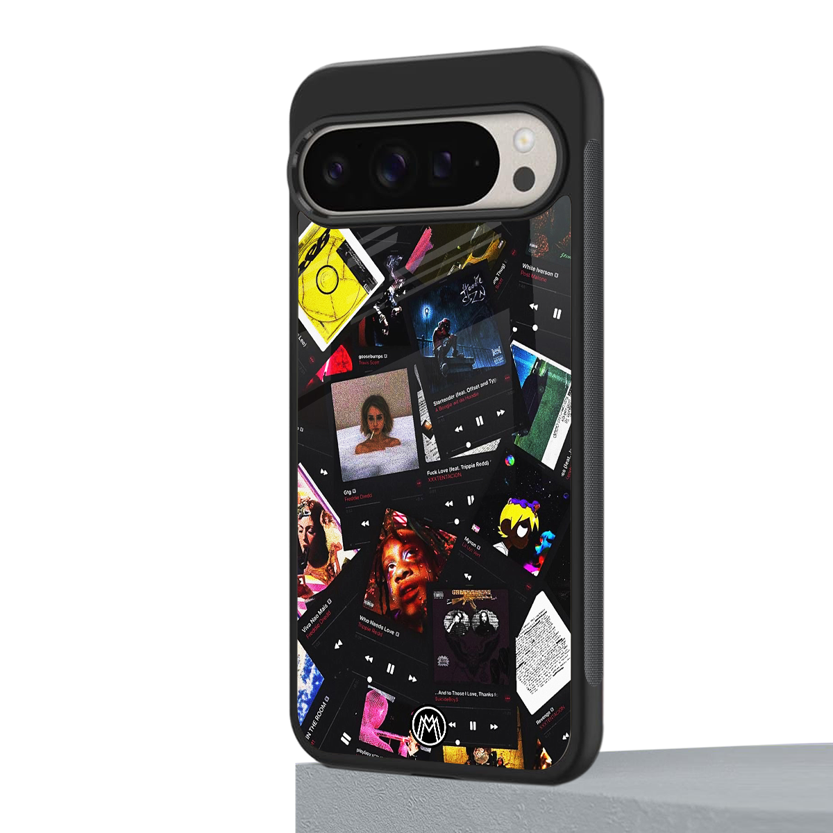 spotify and chill vibes music back phone cover | glass case for google pixel 9 pro xl