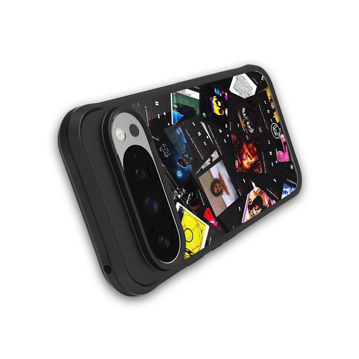spotify and chill vibes music back phone cover | glass case for google pixel 9 pro xl