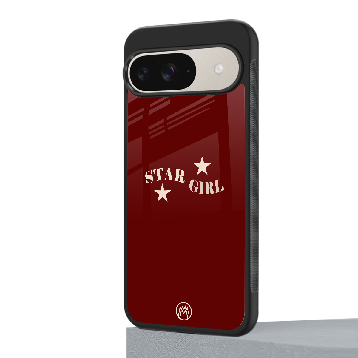 star girl back phone cover | glass case for google pixel 9
