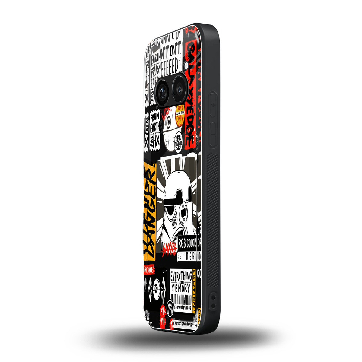 star wars collage back phone cover | glass case for nothing phone 2a