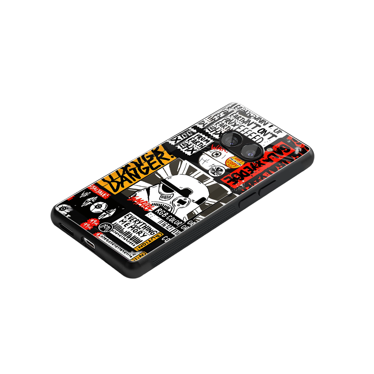 star wars collage back phone cover | glass case for nothing phone 2a