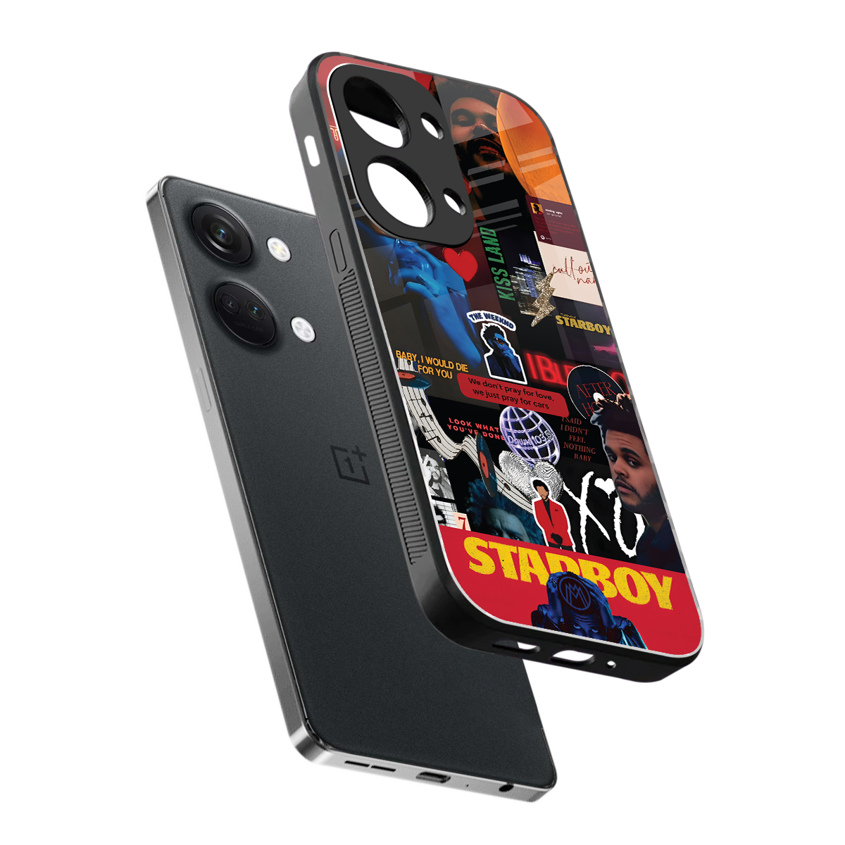 starboy mix back phone cover | glass case for oneplus nord 3