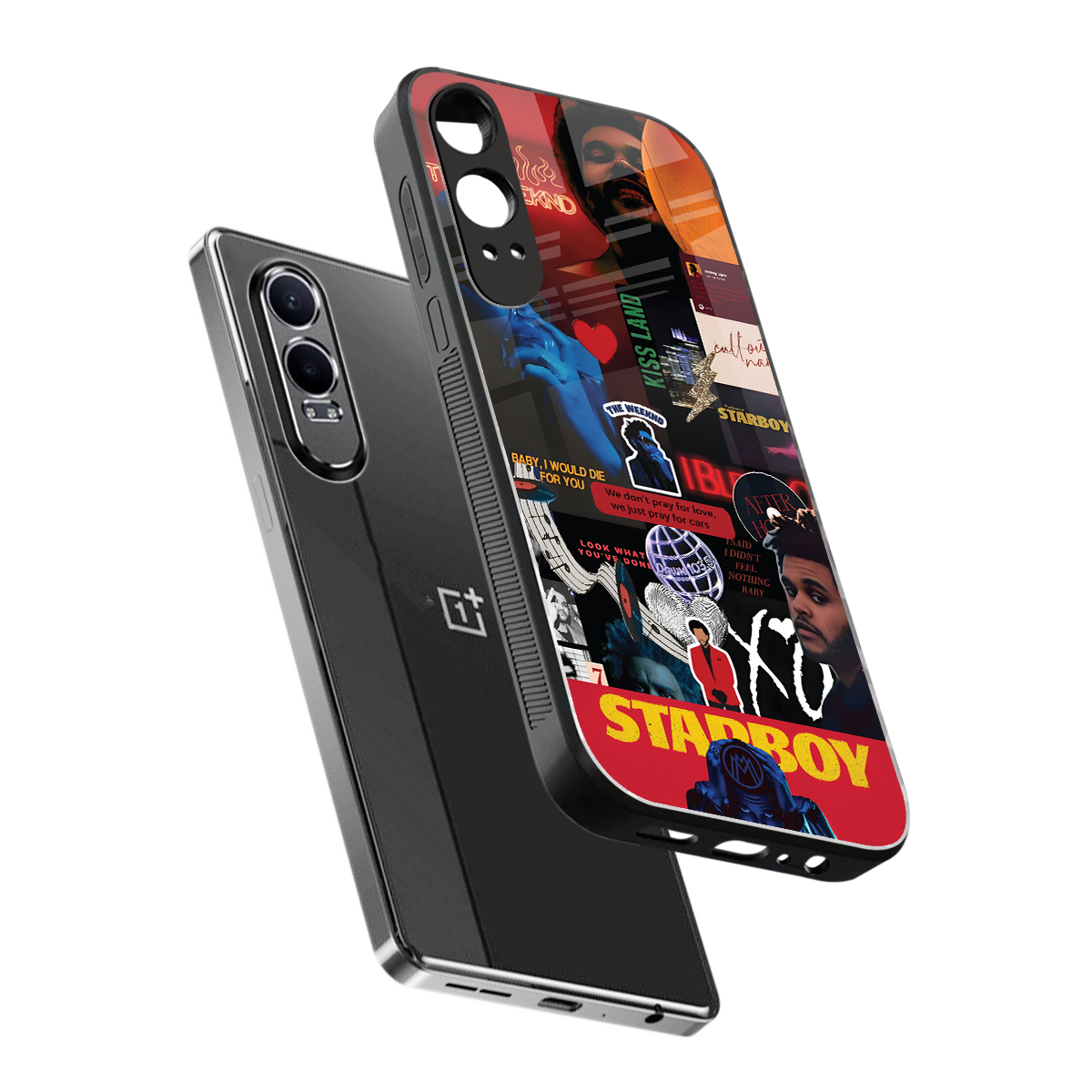 starboy mix back phone cover | glass case for oneplus nord ce 4 lite