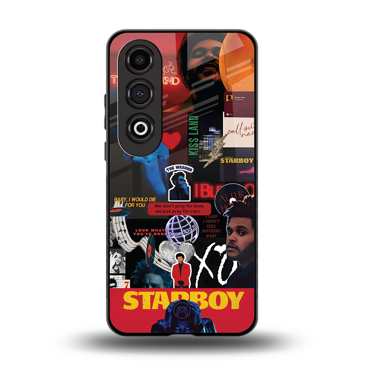 starboy mix back phone cover | glass case for oneplus nord ce 4