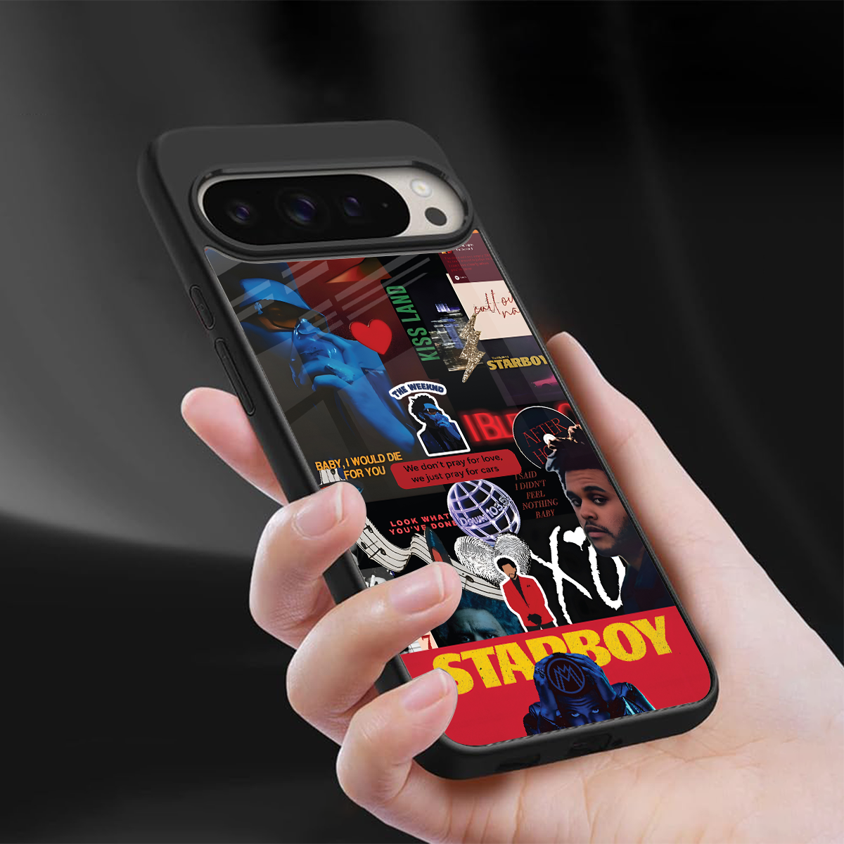starboy mix back phone cover | glass case for google pixel 9 pro