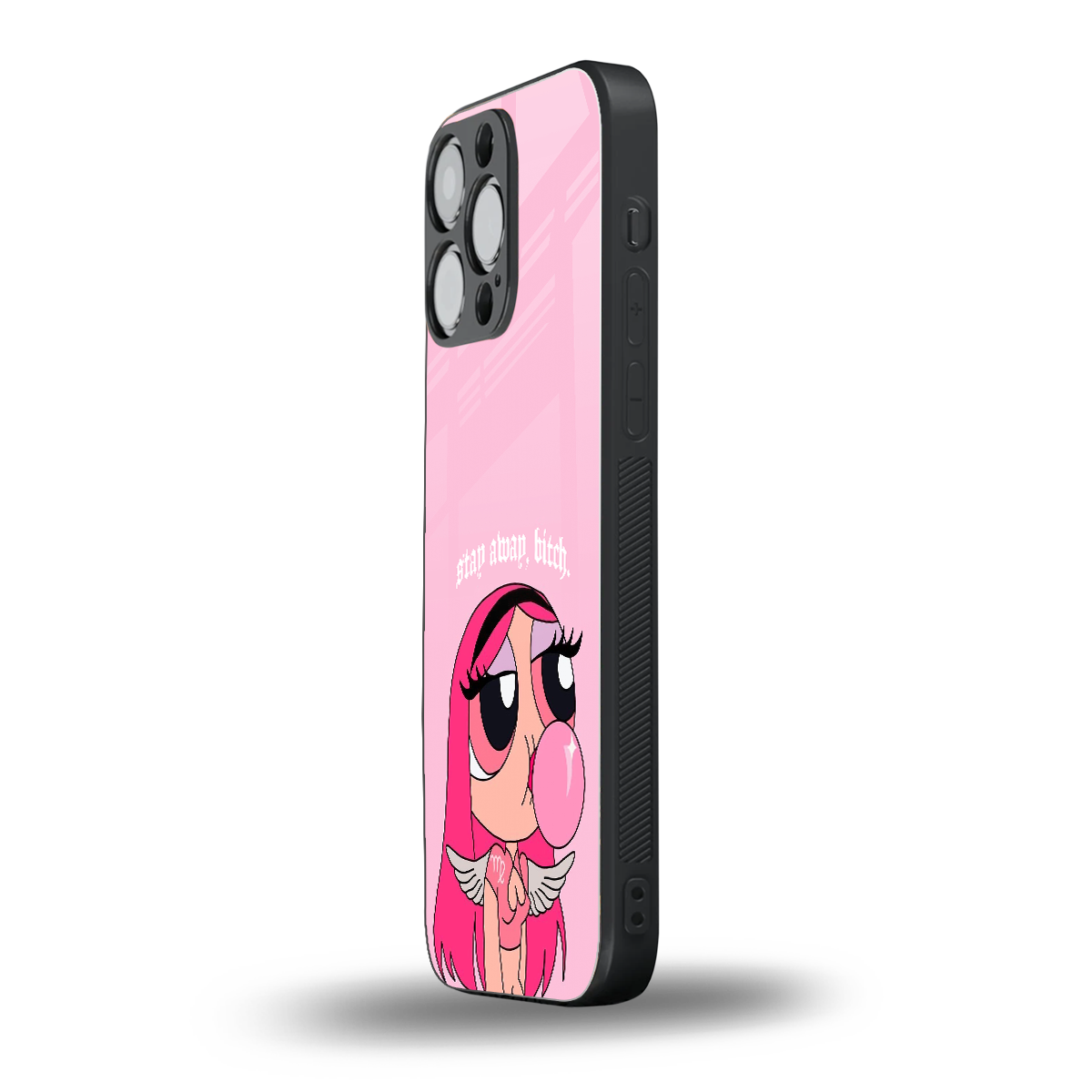 stay away back phone cover | glass case for iphone 13 pro max