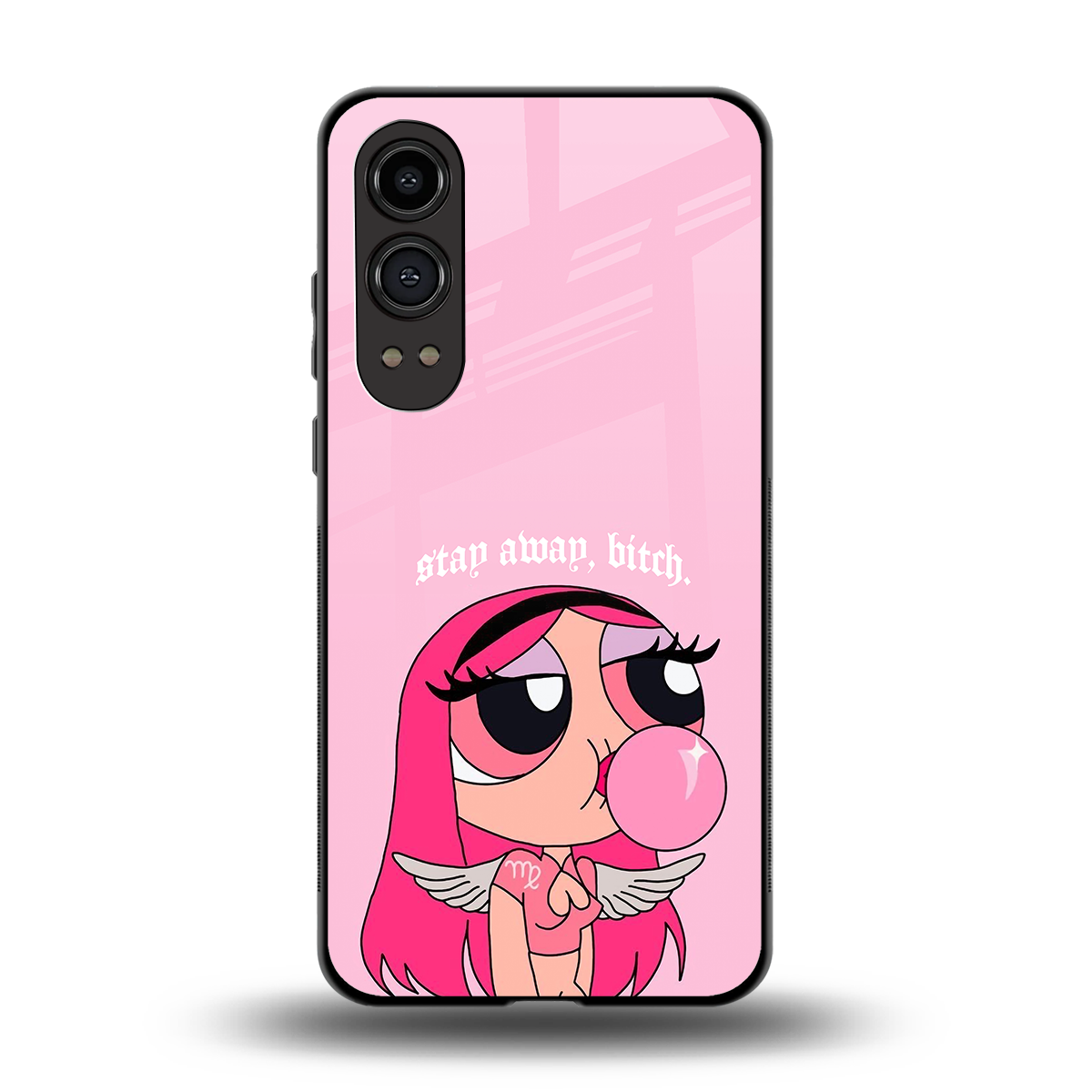 stay away back phone cover | glass case for oneplus nord ce 4 lite