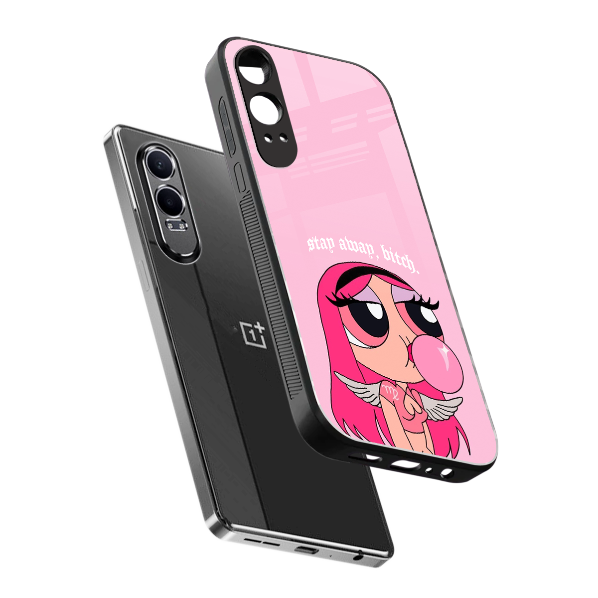 stay away back phone cover | glass case for oneplus nord ce 4 lite