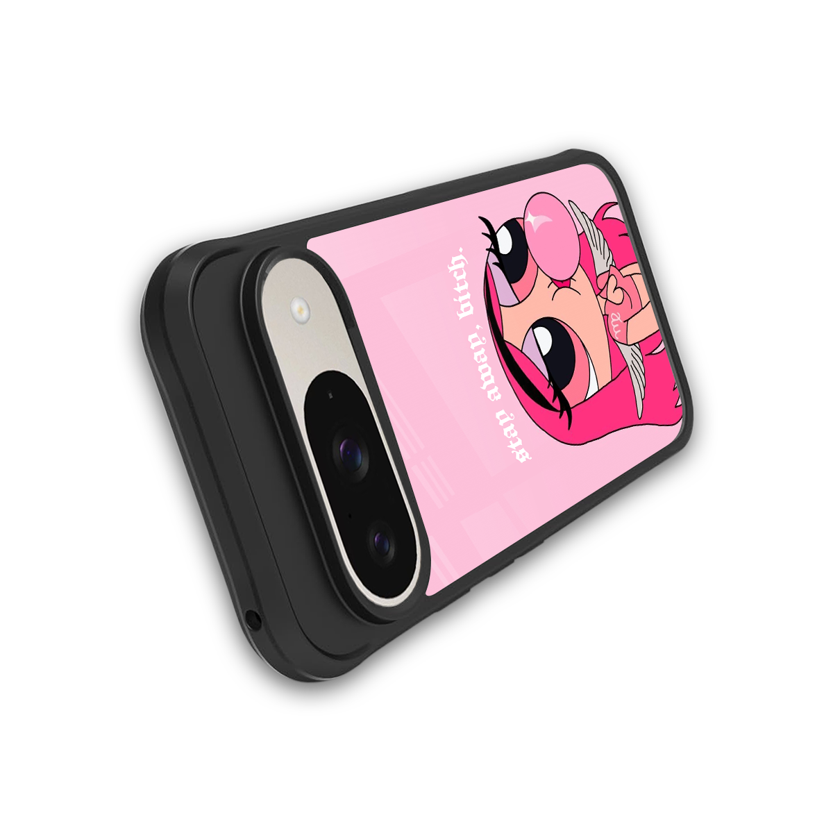 stay away back phone cover | glass case for google pixel 9