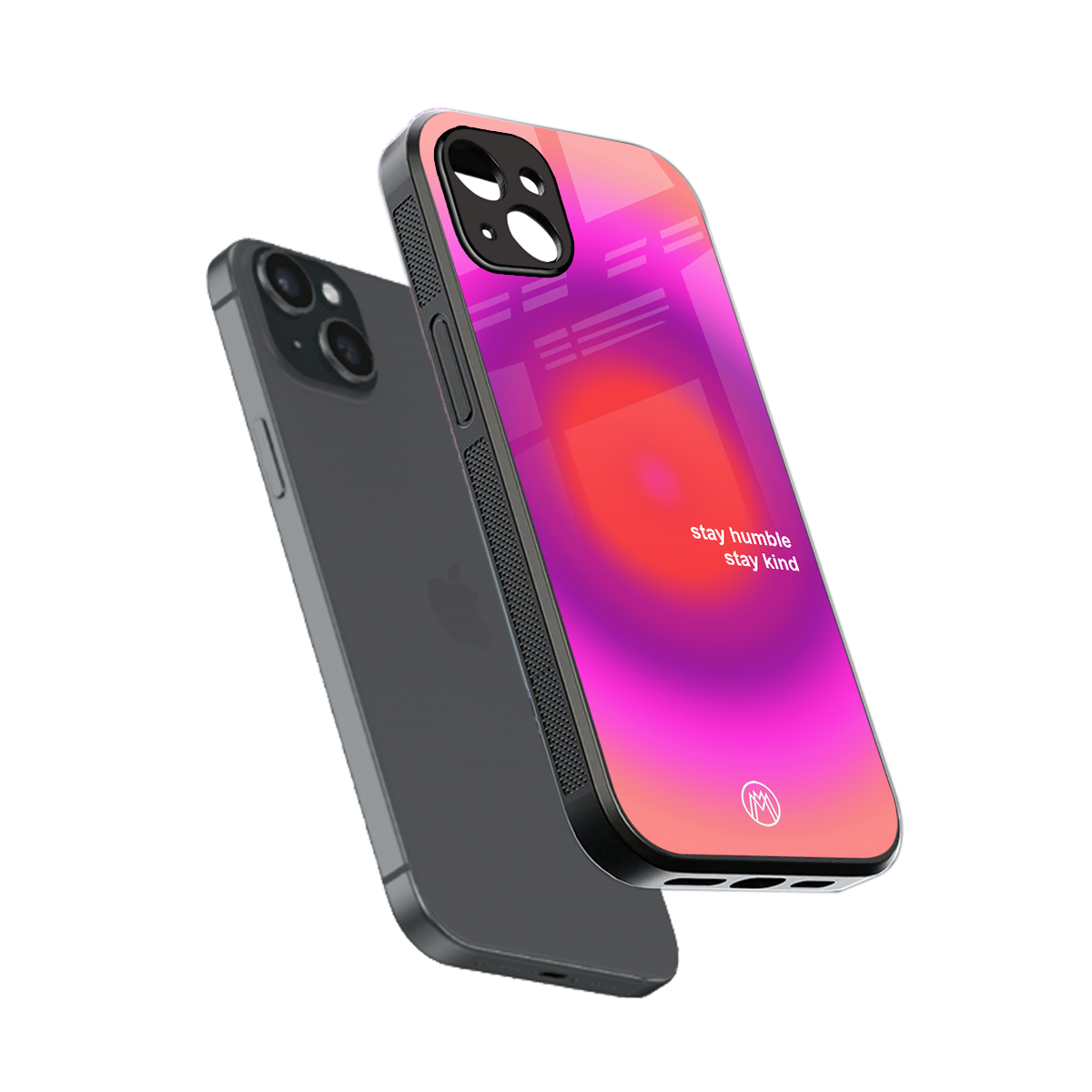 stay kind back phone cover | glass case for iphone 14 plus