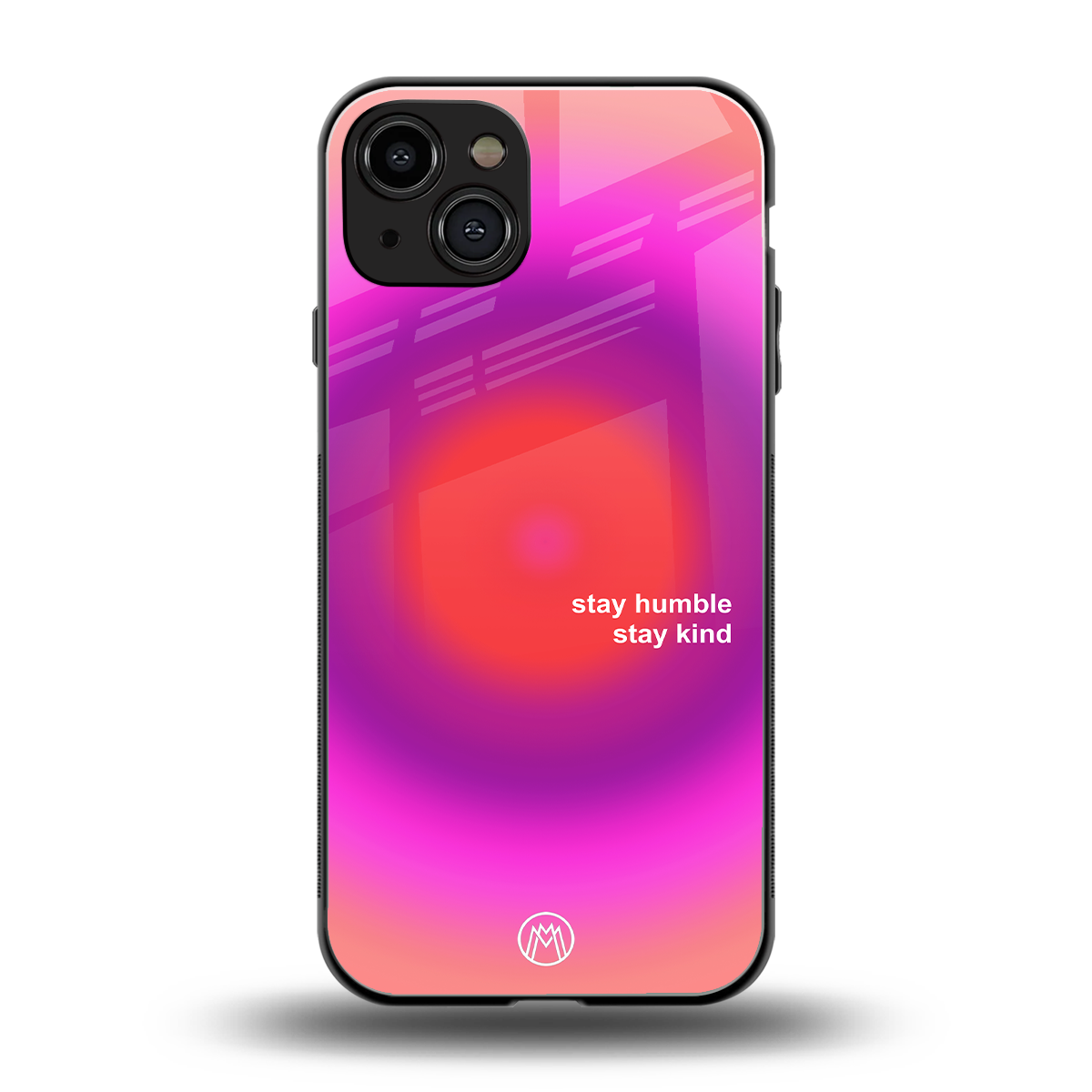 stay kind back phone cover | glass case for iphone 15