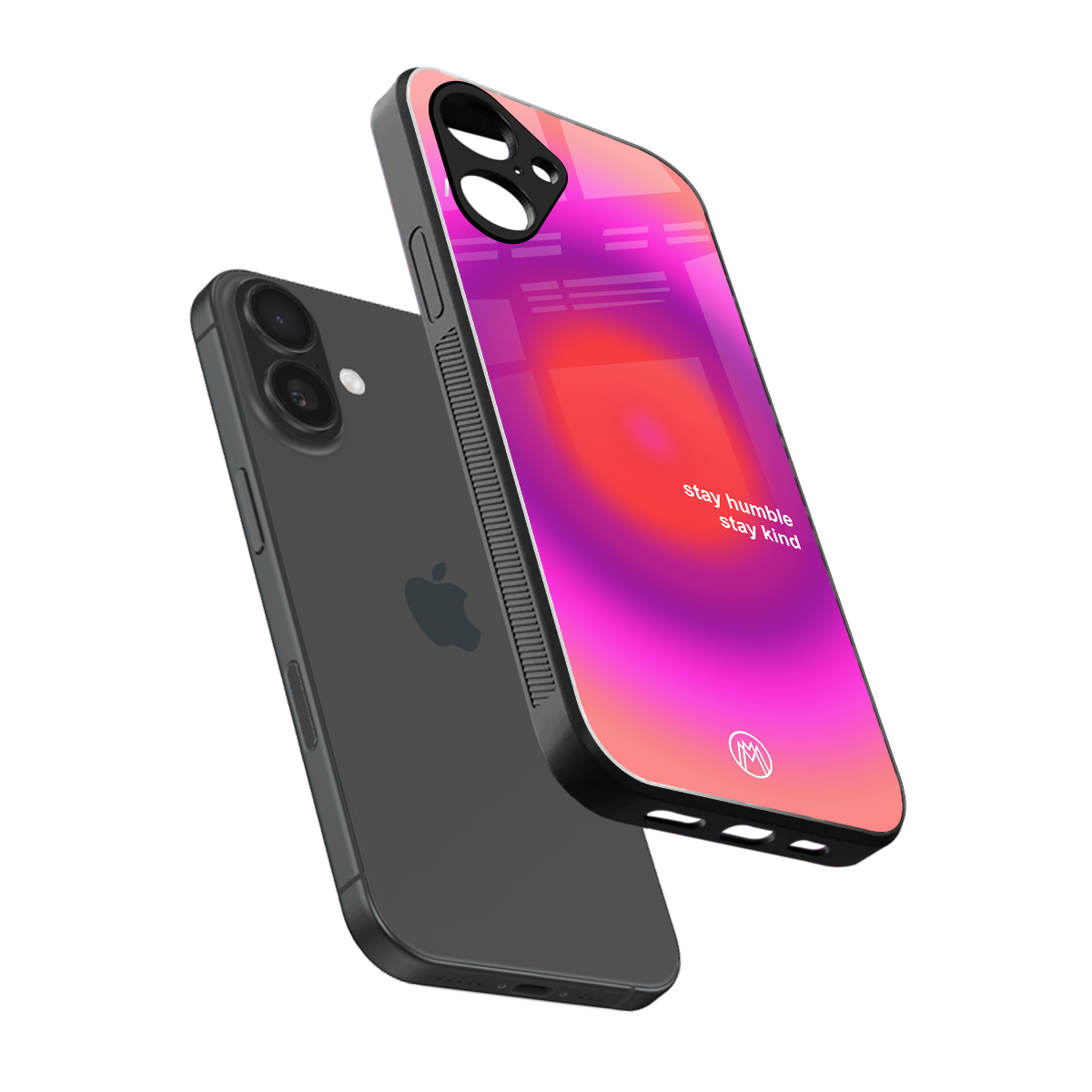 stay kind back phone cover | glass case for iphone 16