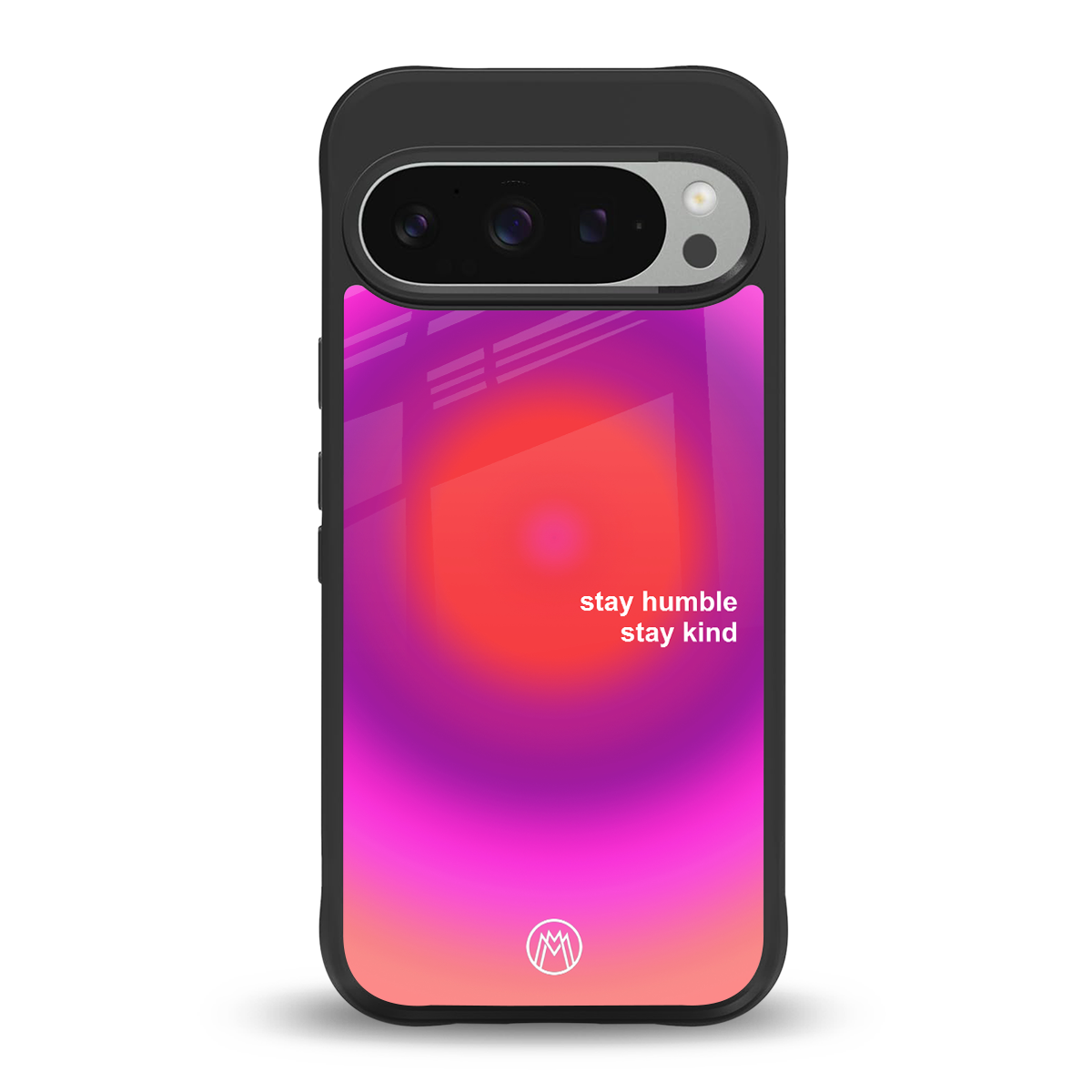 stay kind back phone cover | glass case for google pixel 9 pro