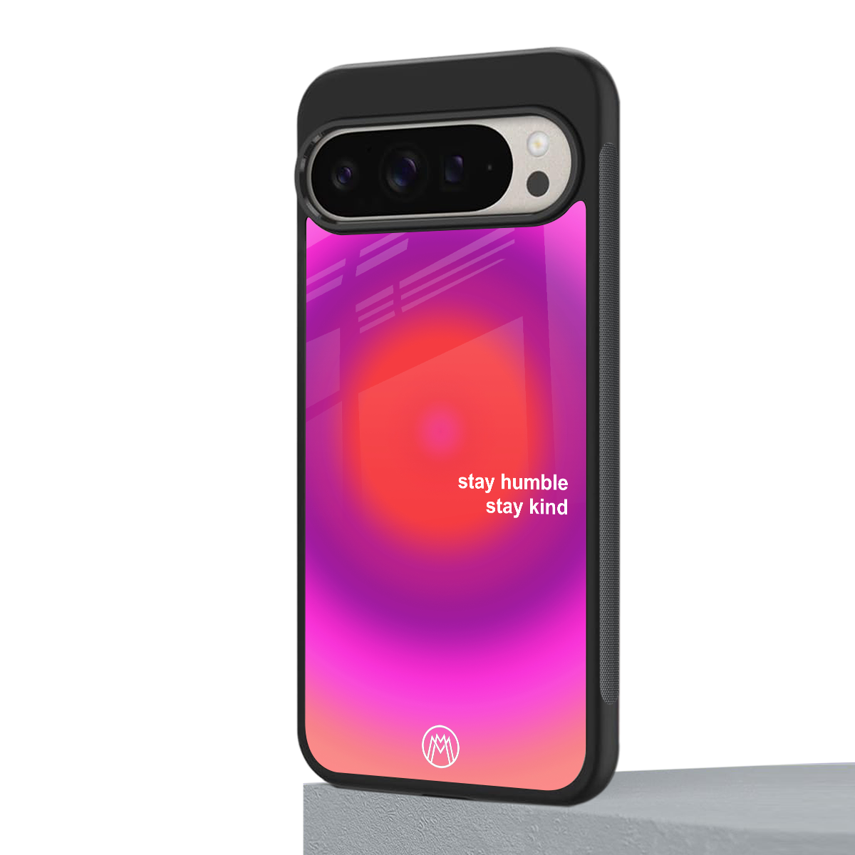 stay kind back phone cover | glass case for google pixel 9 pro