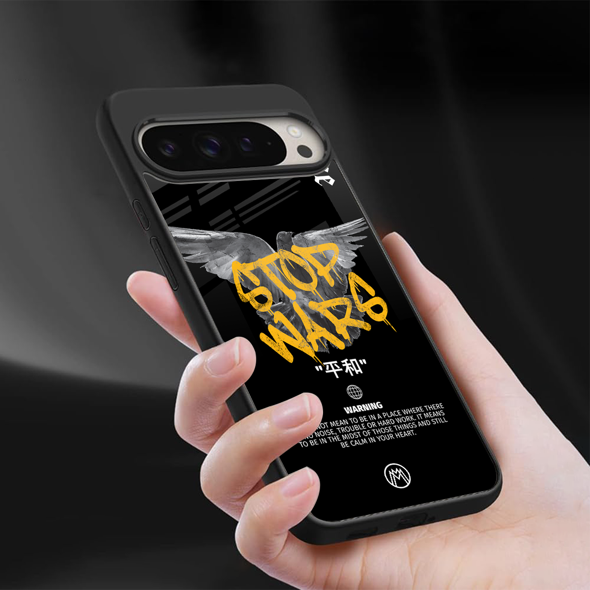 stop wars back phone cover | glass case for google pixel 9 pro xl