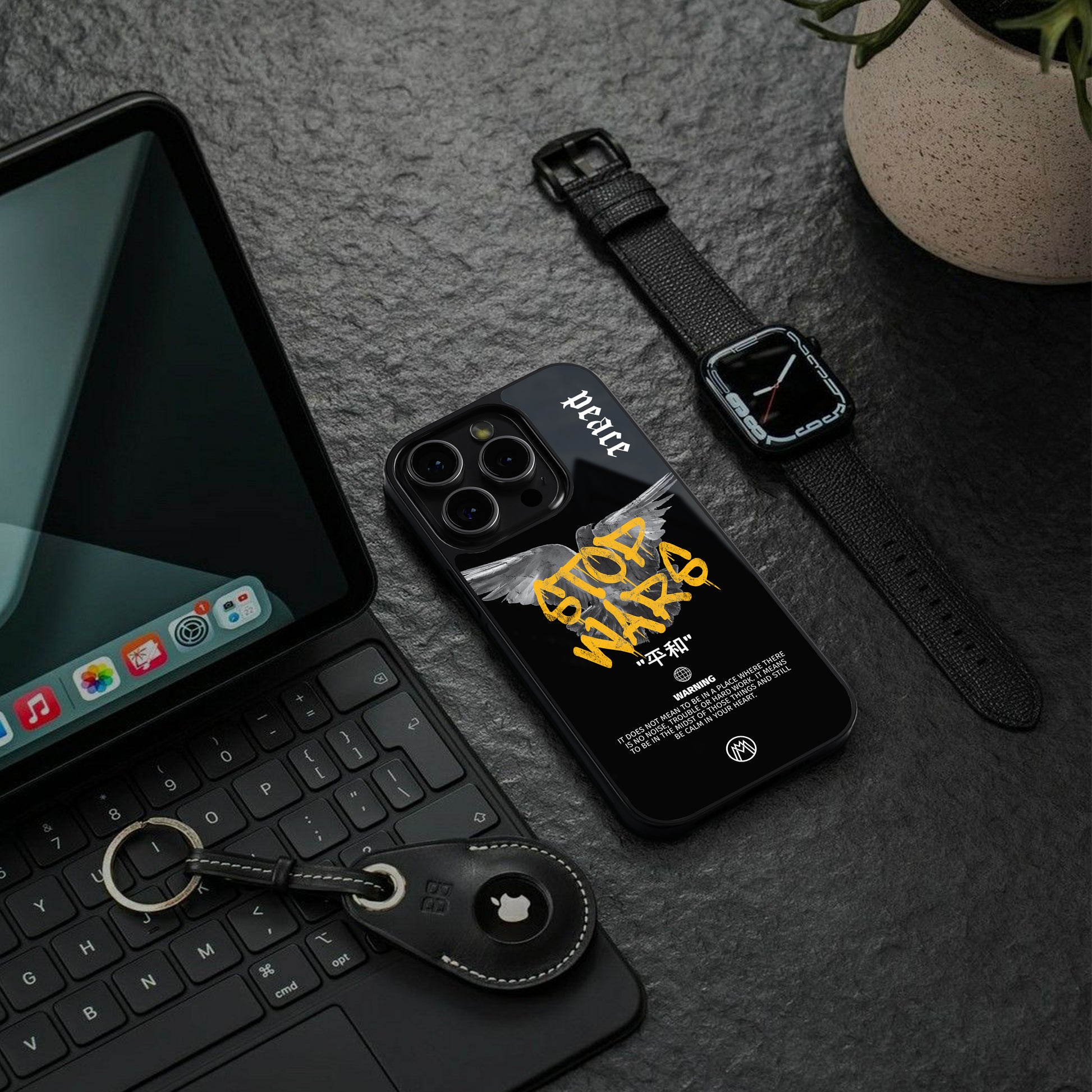 stop wars back phone cover | glass case for google pixel 9 pro