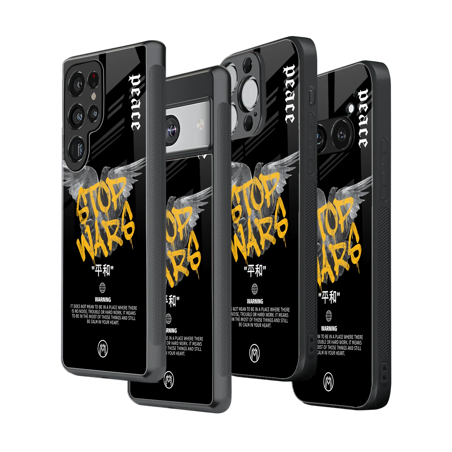 Stylish Glass Back Case for All Smartphones โ iPhone, Samsung, OnePlus, Pixel, Redmi, Oppo, Vivo, Motorola