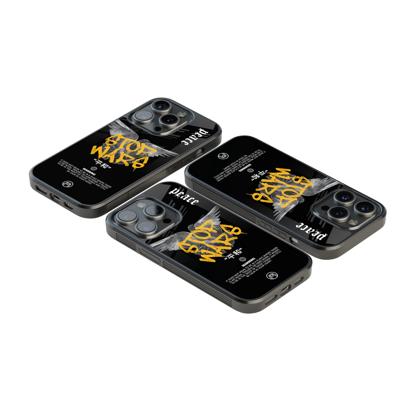 Luxury Glass Back Mobile Cover for iPhone, Samsung Galaxy, OnePlus, Pixel, Redmi & More