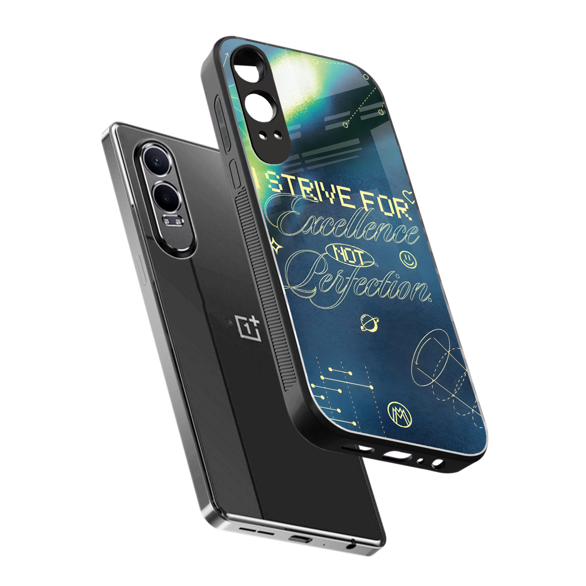 strive on back phone cover | glass case for oneplus nord ce 4 lite