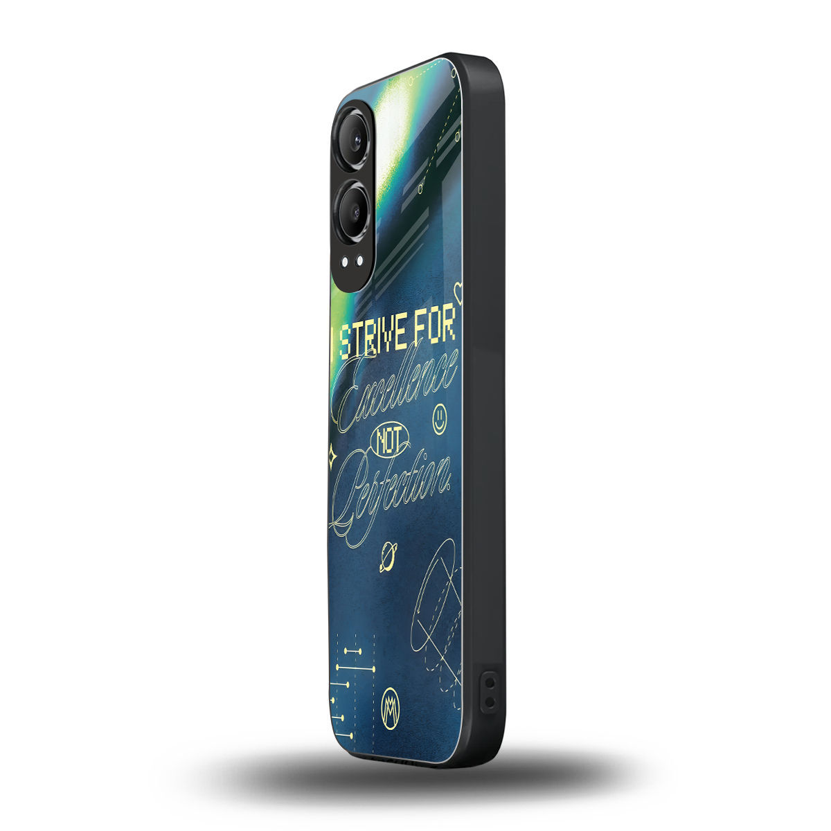strive on back phone cover | glass case for oneplus nord ce 4 lite