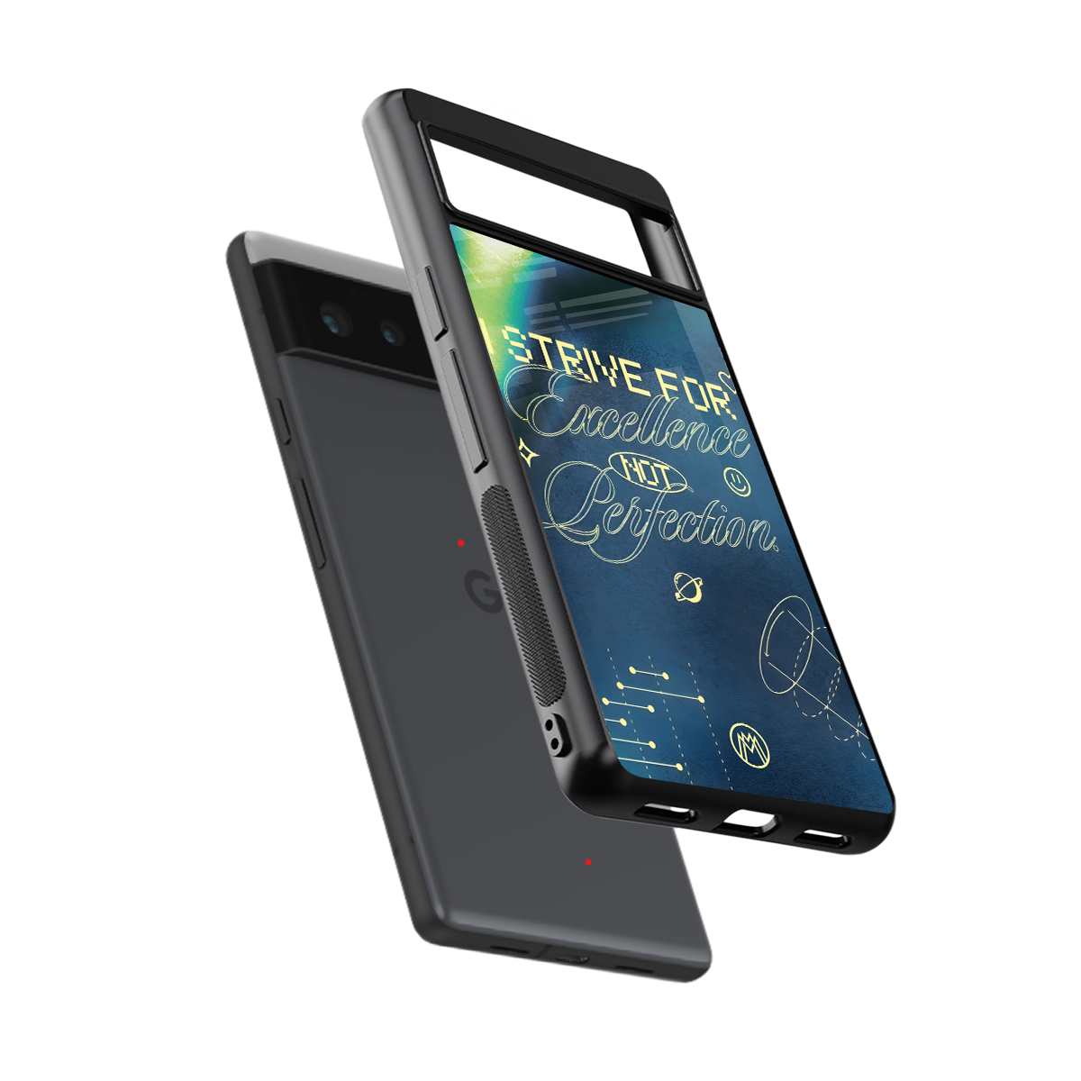 strive on back phone cover | glass case for Google Pixel 6A