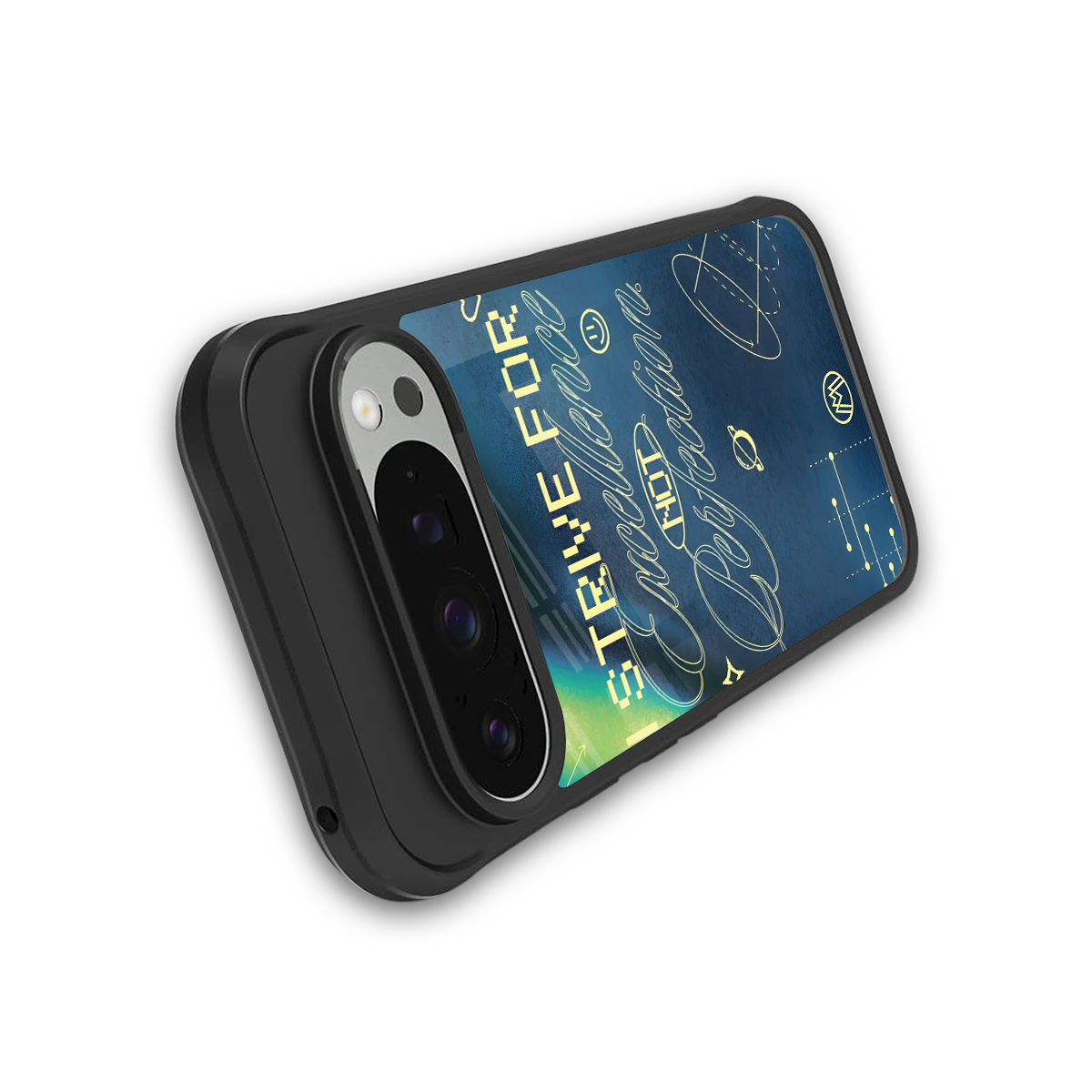 strive on back phone cover | glass case for google pixel 9 pro