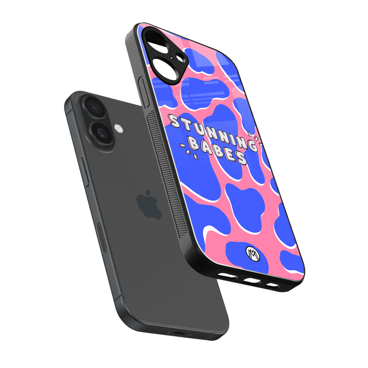 stunning babes back phone cover | glass case for iphone 16 plus
