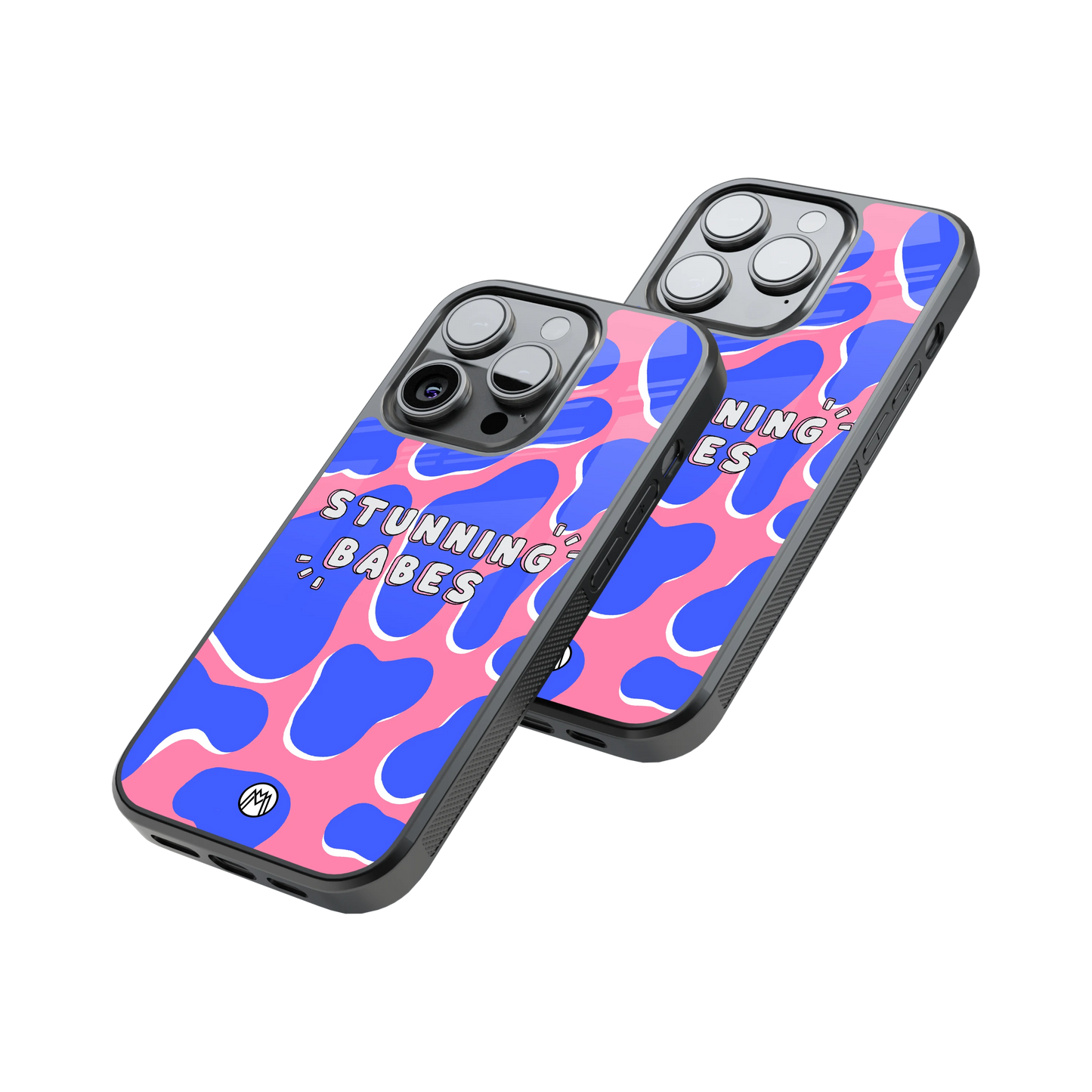 Protective Glass Back Phone Case Compatible with iPhone, Samsung, OnePlus, Pixel & More