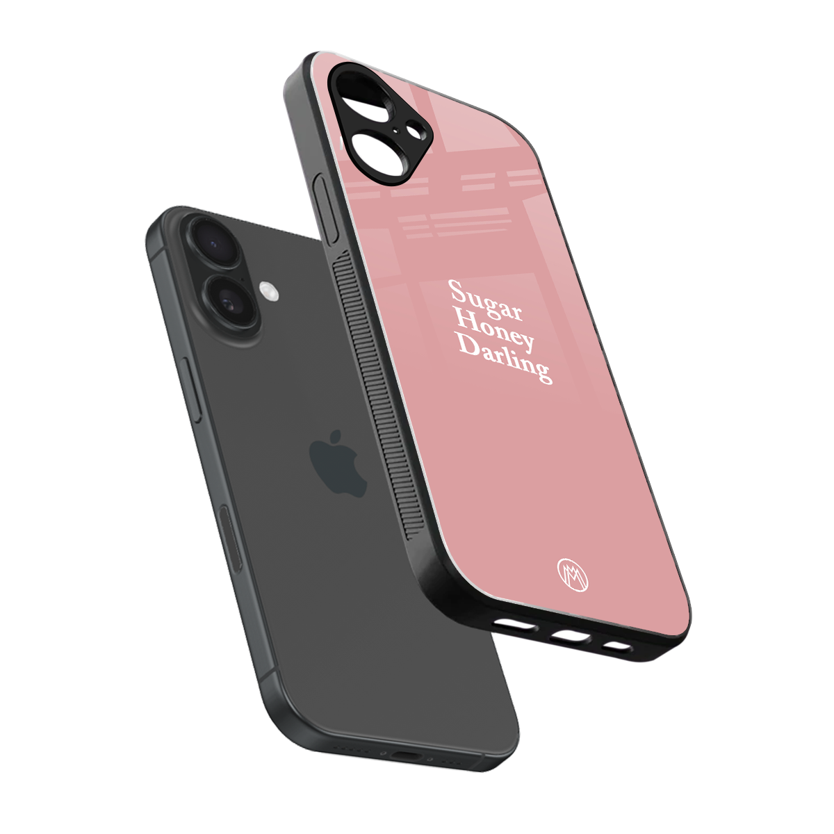 suger honey darling back phone cover | glass case for iphone 16