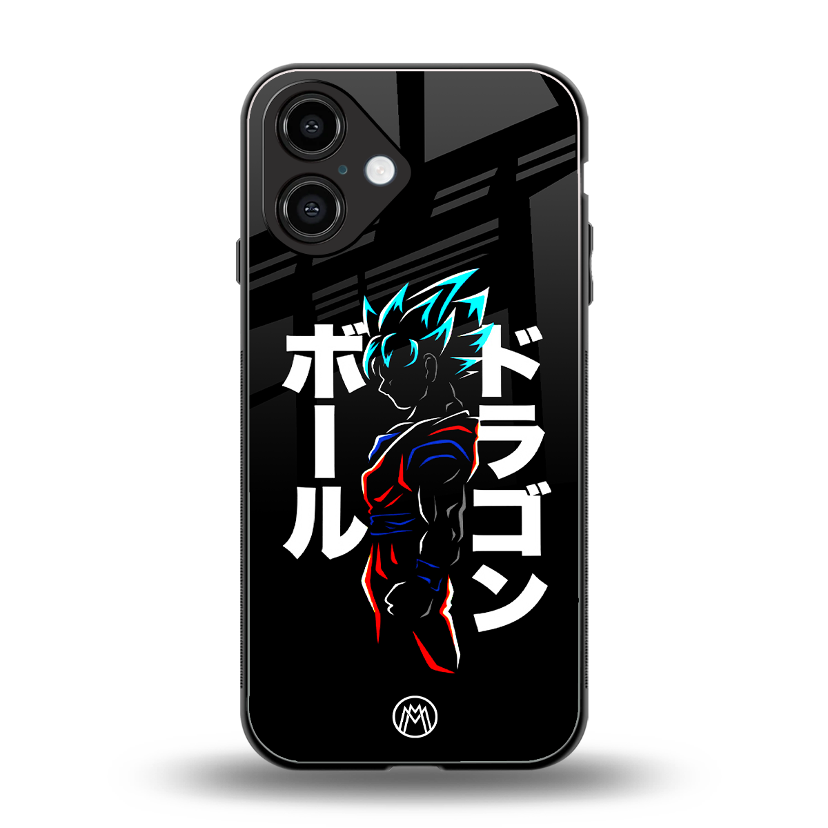 super saiyan back phone cover | glass case for iphone 16