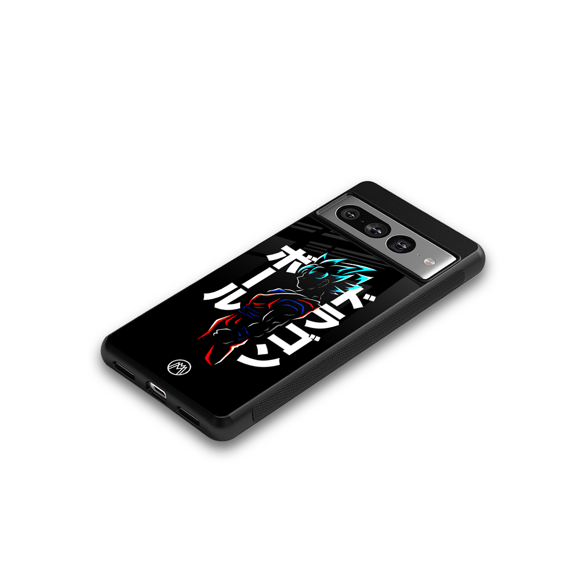 super saiyan back phone cover | glass case for google pixel 7 pro