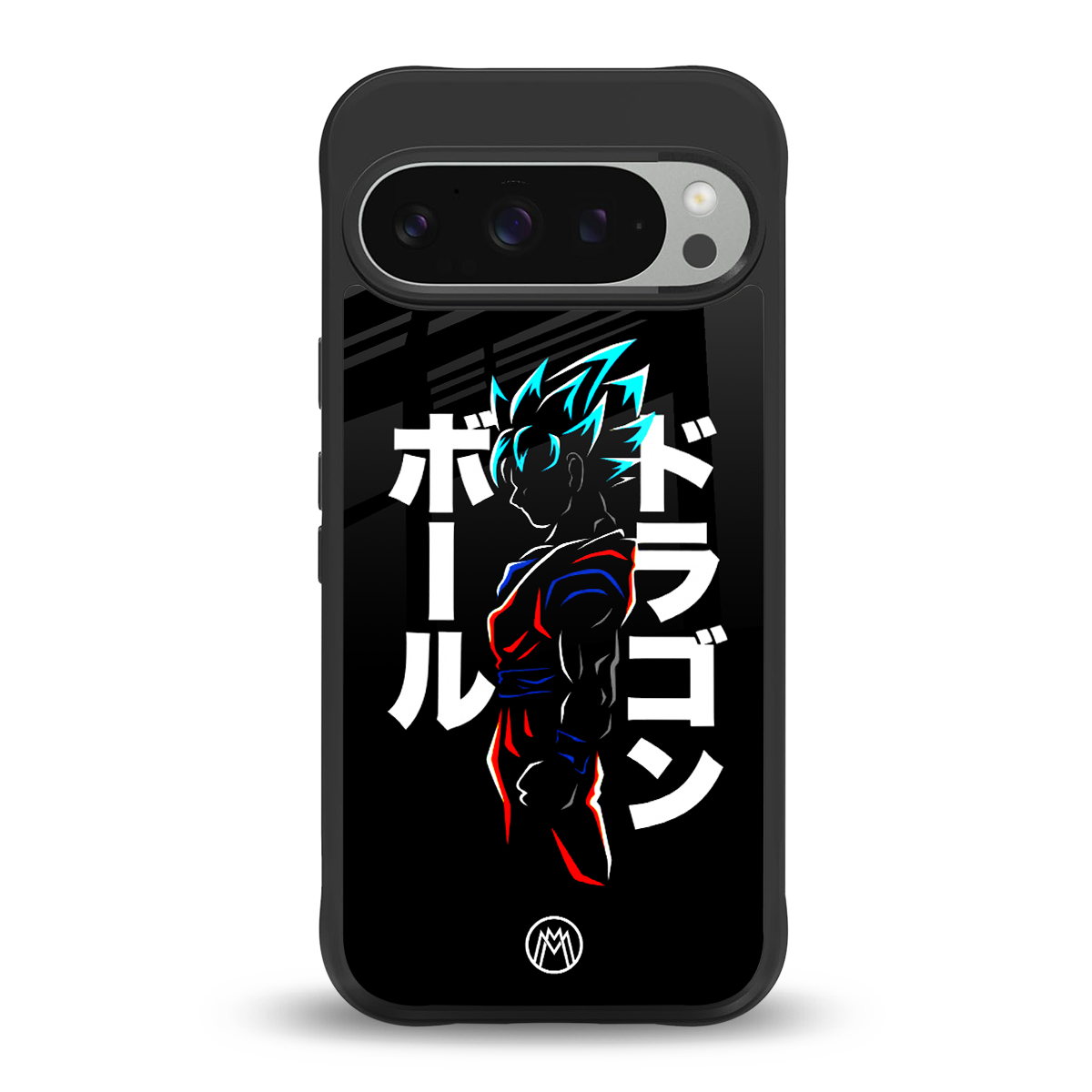 super saiyan back phone cover | glass case for google pixel 9 pro xl