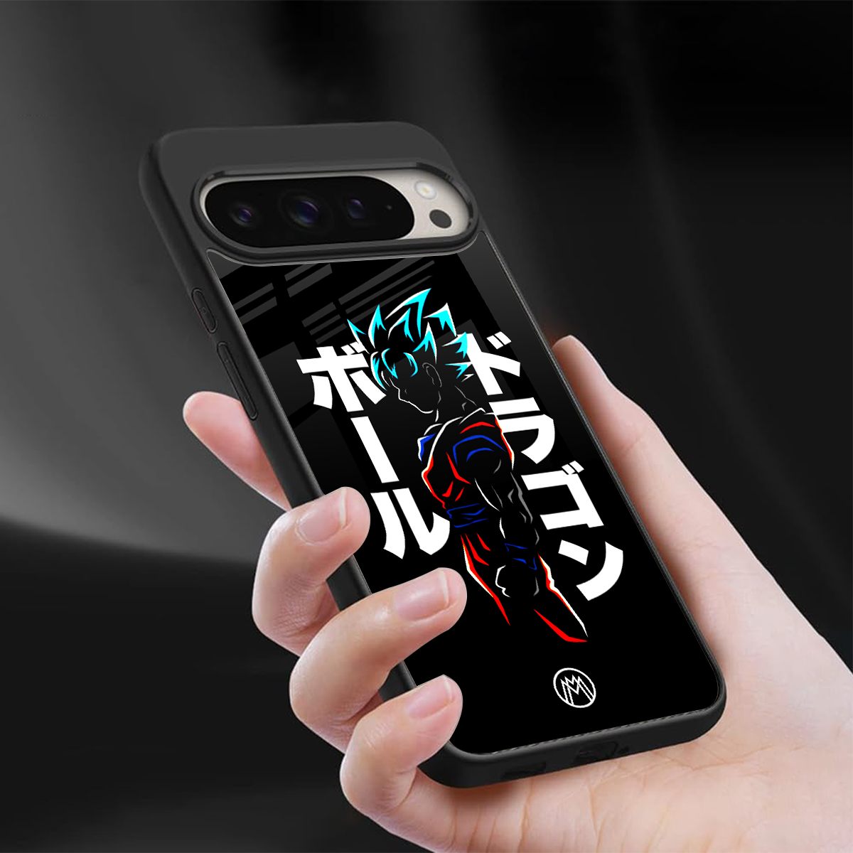 super saiyan back phone cover | glass case for google pixel 9 pro xl