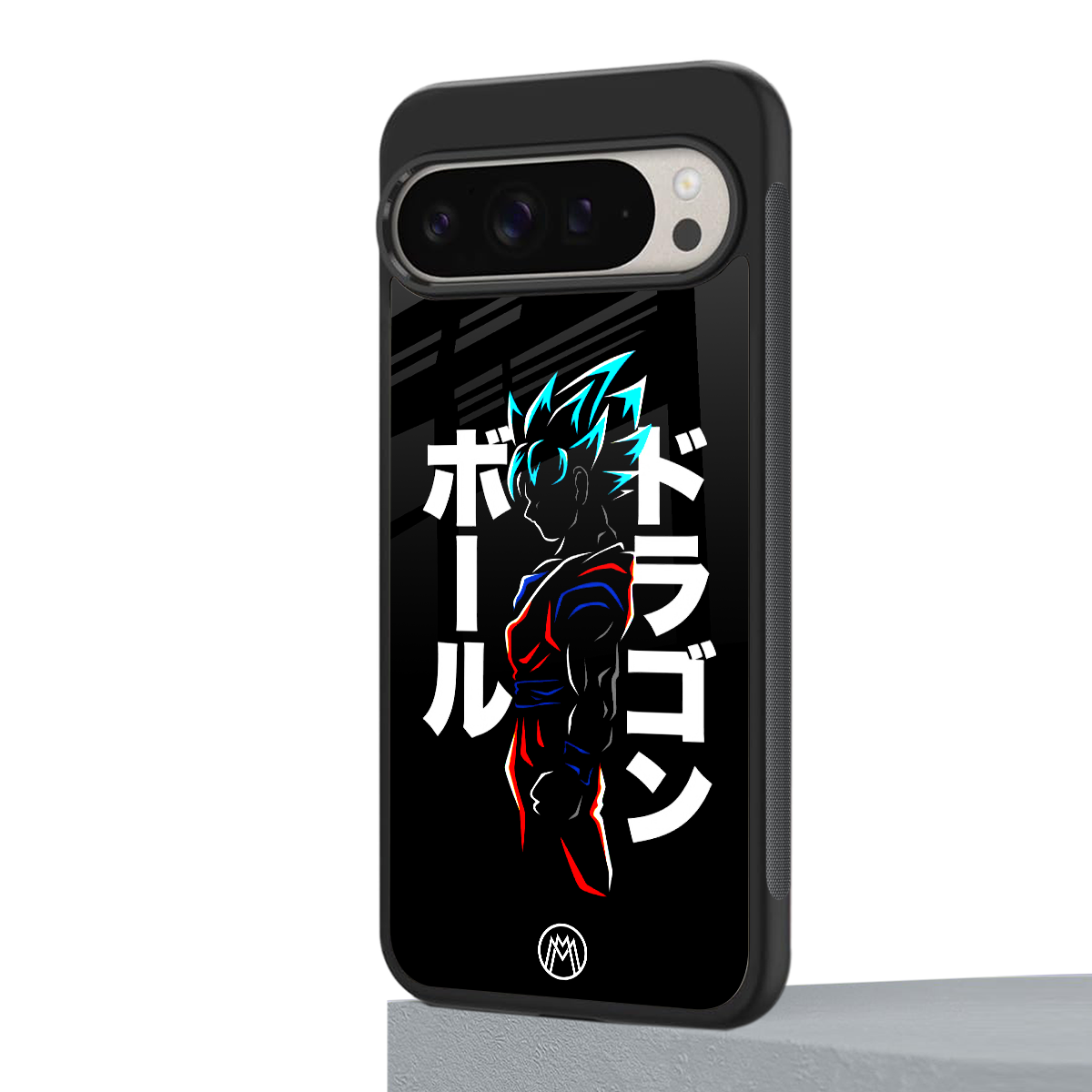 super saiyan back phone cover | glass case for google pixel 9 pro xl