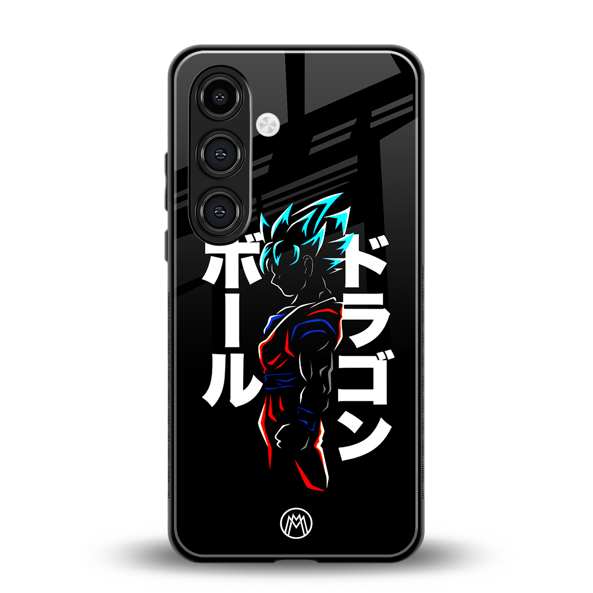 super saiyan back phone cover | glass case for samsung galaxy s23