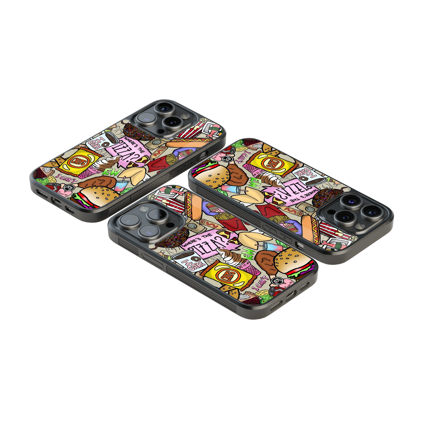 Luxury Glass Back Mobile Cover for iPhone, Samsung Galaxy, OnePlus, Pixel, Redmi & More