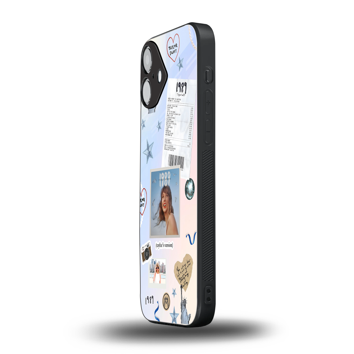 taylor mix back phone cover | glass case for iphone 16 plus