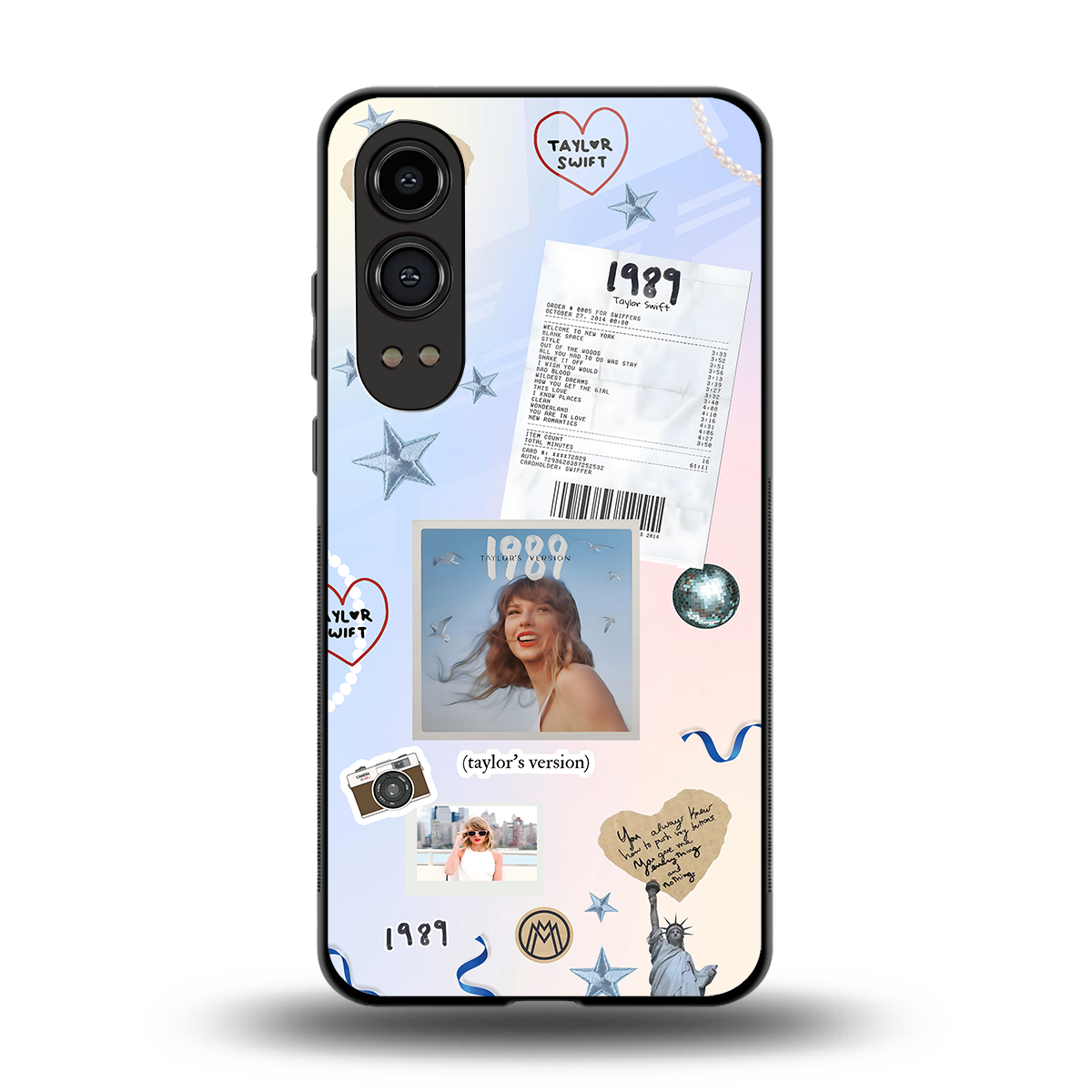 taylor mix back phone cover | glass case for oneplus nord ce 4 lite