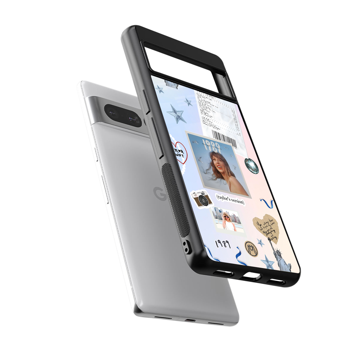 taylor mix back phone cover | glass case for google pixel 7 pro