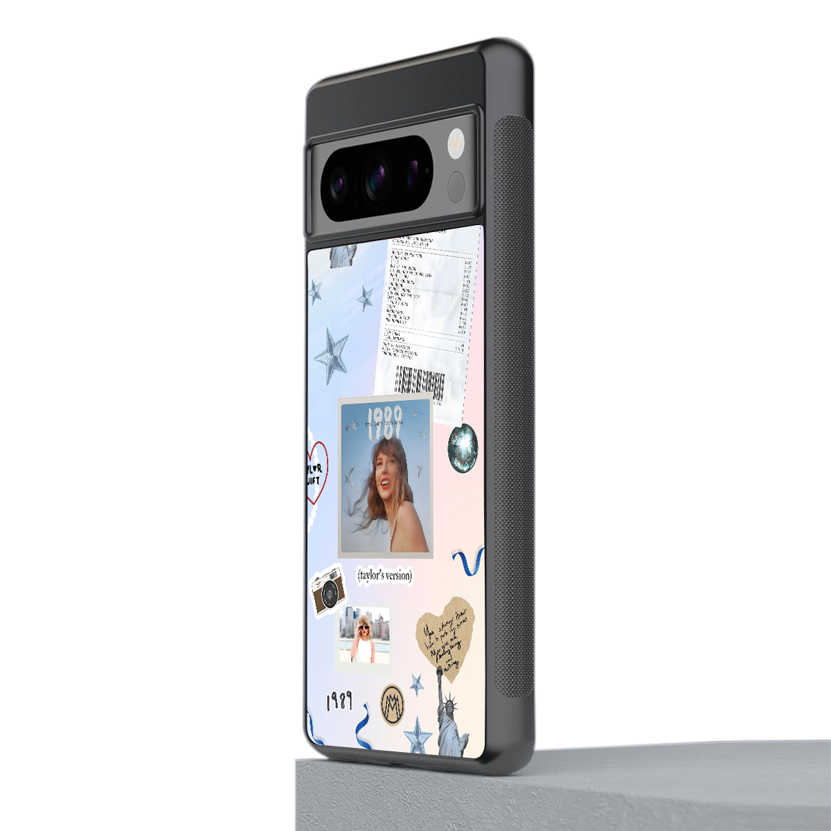 taylor mix back phone cover | glass case for google pixel 8 pro