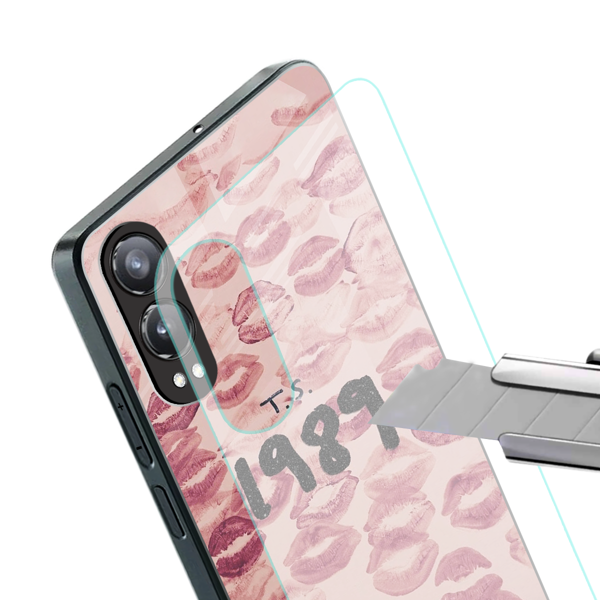 taylor swift 1989 back phone cover | glass case for oneplus nord ce 4 lite