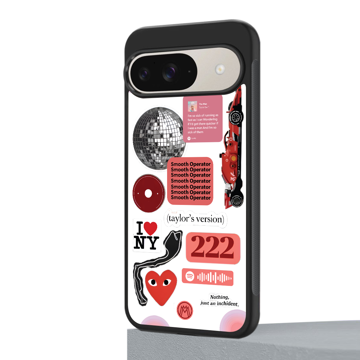 taylor swift fusion back phone cover | glass case for google pixel 9