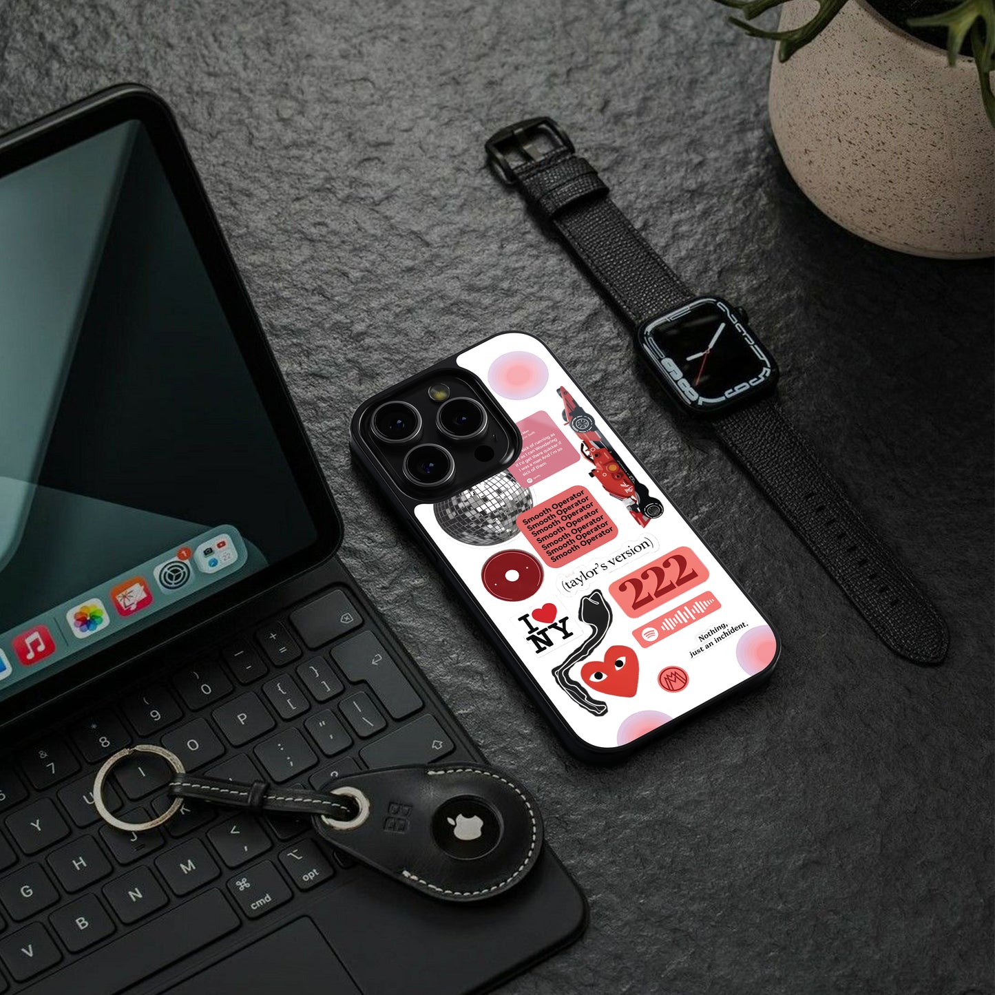 taylor swift fusion back phone cover | glass case for google pixel 9 pro