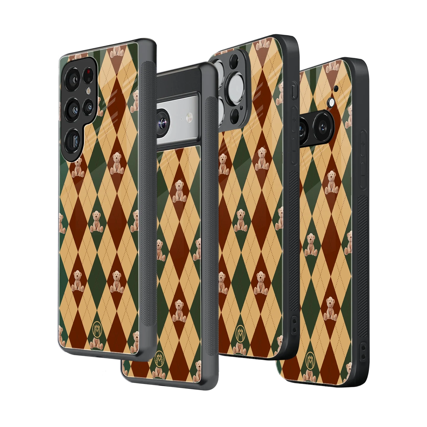 Stylish Glass Back Case for All Smartphones โ iPhone, Samsung, OnePlus, Pixel, Redmi, Oppo, Vivo, Motorola