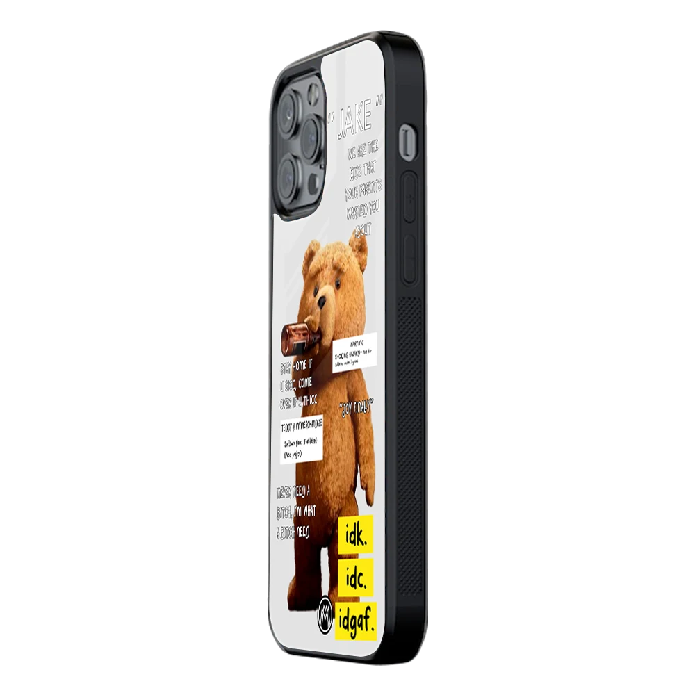 Slim Glass Back Phone Case for Multiple Brands – iPhone, Samsung, Redmi, OnePlus, Oppo, Vivo